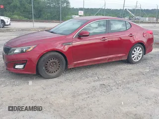 2015 Kia Optima LX with VIN 5XXGM4A76FG474368, listed as a IAAI auction lot 42303998 with 146,318 mi miles and . Bid and sale history available at DreamBid. Image 2.