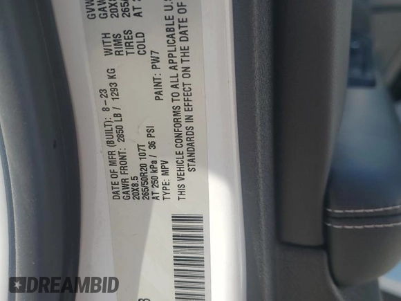 2024 Jeep Grand Cherokee Altitude with VIN 1C4RJKAG1P8899328, listed as a Copart auction lot 54159035 with 18,873 mi miles and Salvage title. Bid and sale history available at DreamBid. Image 13.