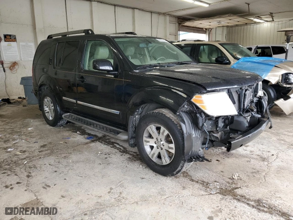 2011 Nissan Pathfinder SV with VIN 5N1AR1NN1BC626836, listed as a Copart auction lot 51151095 with 204,537 mi miles and Salvage Title. Bid and sale history available at carsss.com. Image 4.