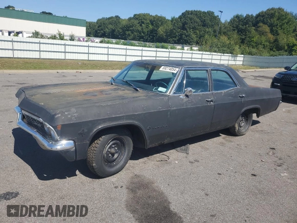 1965 Chevrolet Impala with VIN 164695A121788, listed as a Copart auction lot 69274054 with Not provided miles and Clean title. Bid and sale history available at DreamBid. Image 1.