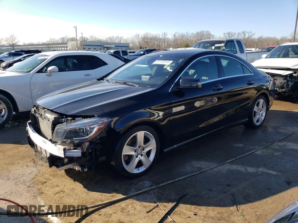 2015 Mercedes-Benz CLA 250 with VIN WDDSJ4GB0FN174009, listed as a Copart auction lot 81372013 with 14,483 mi miles and . Bid and sale history available at DreamBid. Image 1.