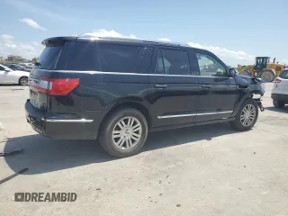 2020 Lincoln Navigator Black Label z VIN 5LMJJ3TTXLEL16191, wystawiony jako Copart lot #56931005 z przebiegiem 53 251 mil mil oraz Szkody całkowita. Historia ofert i sprzedaży dostępna na DreamBid. Obrazek 3.