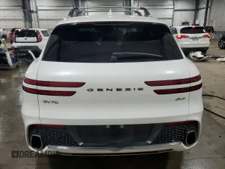 2023 Genesis GV70 2.5T с VIN KMUMADTB1PU120781, выставлен на аукционе Copart как лот 53328235 с пробегом 44 979 миль миль и Списание • Salvage title. История ставок и продаж доступна на DreamBid. Изображение 6.