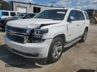 2015 Chevrolet Tahoe LTZ with VIN 1GNSCCKC3FR212511, listed as a Copart auction lot 61754945 with 184,811 mi miles and Non repairable. Bid and sale history available at DreamBid. Image 1.