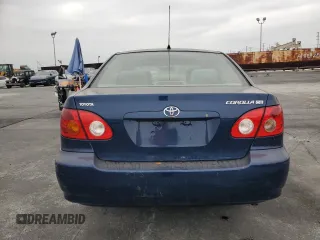 2006 Toyota Corolla CE with VIN JTDBR32E260062632, listed as a Copart auction lot 58434515 with 200,869 mi miles and Salvage title. Bid and sale history available at DreamBid. Image 6.