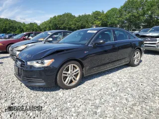2012 Audi A6 Premium Plus with VIN WAUGGAFC1CN131881, listed as a Copart auction lot 62685825 with 158,702 mi miles and Clean title. Bid and sale history available at DreamBid. Image 1.