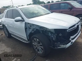 2020 Mercedes-Benz GLE 350 z VIN 4JGFB4KB0LA091601, wystawiony jako IAAI lot #42590984 z przebiegiem 83 491 mil mil oraz . Historia ofert i sprzedaży dostępna na DreamBid. Obrazek 1.