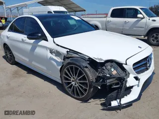 2018 Mercedes-Benz C-Class C 300 with VIN 55SWF4JB3JU276710, listed as a IAAI auction lot 41878095 with 49,422 mi miles. Bid and sale history available at carsss.com. Image 1.