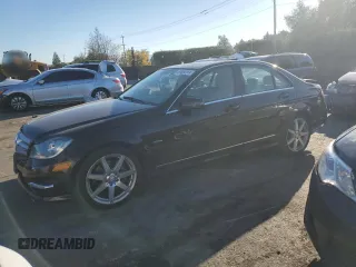 2012 Mercedes-Benz C 350 Sport with VIN WDDGF5HB6CR214884, listed as a Copart auction lot 83692864 with 87,157 mi miles and Salvage Title. Bid and sale history available at DreamBid. Image 1.