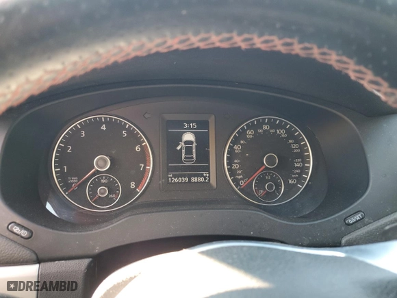 2013 Volkswagen GLI with VIN 3VW4T7AJ0DM286330, listed as a Copart auction lot 76730964 with 126,039 mi miles and Salvage Title. Bid and sale history available at carsss.com. Image 9.