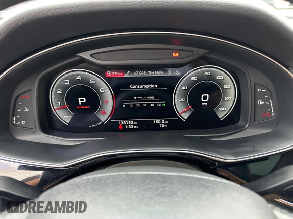 2021 Audi Q7 Premium Plus with VIN WA1LXAF7XMD013043, listed as a Copart auction lot 62890125 with 138,153 mi miles and Clean title. Bid and sale history available at DreamBid. Image 7.