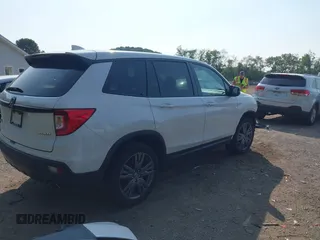 2019 Honda Passport EX-L with VIN 5FNYF8H56KB029748, listed as a IAAI auction lot 42405028 with 59,009 mi miles and . Bid and sale history available at DreamBid. Image 4.