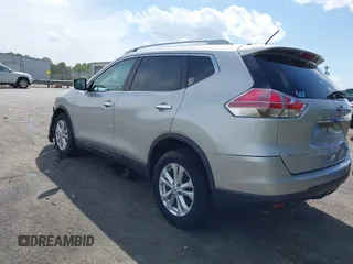 2014 Nissan Rogue SV with VIN 5N1AT2MTXEC838341, listed as a IAAI auction lot 42041538 with 177,311 mi miles and . Bid and sale history available at DreamBid. Image 3.