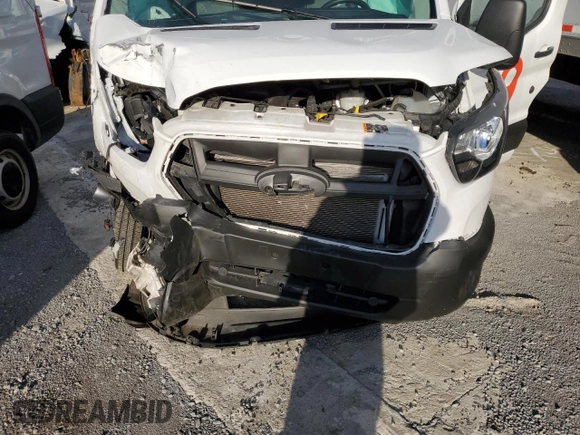 2023 Ford Transit Passenger XL with VIN 1FBVU4X89PKB82684, listed as a Copart auction lot 81326614 with 35,649 mi miles and Salvage title. Bid and sale history available at DreamBid. Image 12.