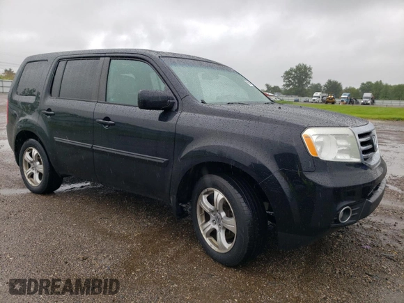 2012 Honda Pilot EX-L with VIN 5FNYF4H58CB041202, listed as a Copart auction lot 61659015 with 192,475 mi miles and Clean title. Bid and sale history available at DreamBid. Image 4.