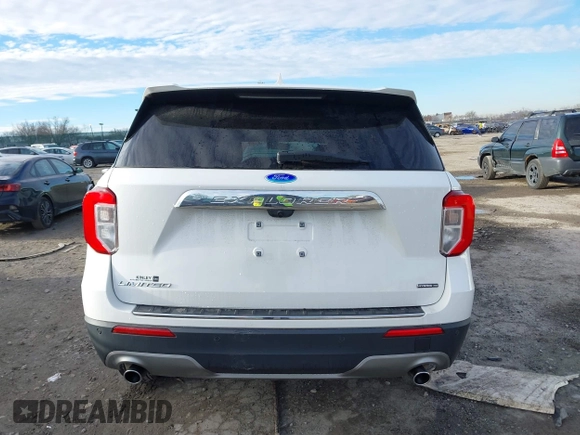 2021 Ford Explorer Limited with VIN 1FM5K8FW2MNA16523, listed as a IAAI auction lot 41223718 with 26,760 mi miles. Bid and sale history available at carsss.com. Image 15.