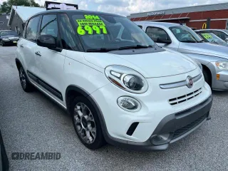 2014 FIAT 500L Trekking with VIN ZFBCFADH8EZ007074, listed as a Copart auction lot 83749514 with 81,997 mi miles and Clean Title. Bid and sale history available at carsss.com. Image 1.