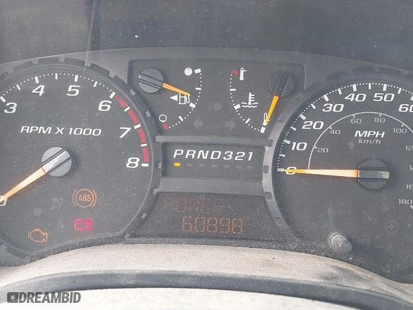 2005 Chevrolet Colorado Z85 with VIN 1GCCS148058260534, listed as a IAAI auction lot 41697832 with 60,898 mi miles. Bid and sale history available at carsss.com. Image 7.