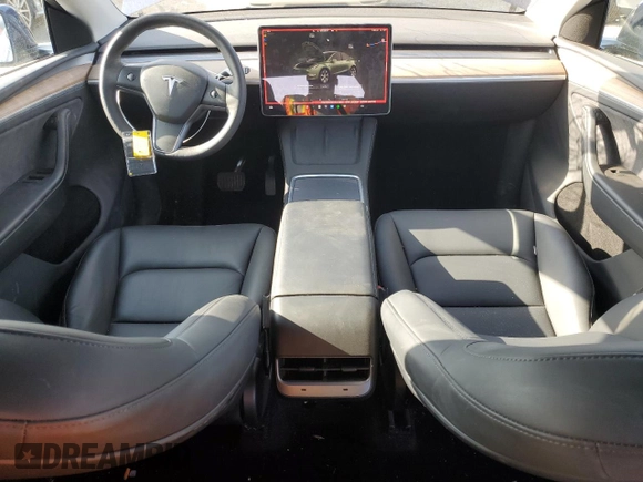 2024 Tesla Model Y Long Range с VIN 7SAYGDEEXRA223963, выставлен на аукционе Copart как лот 58442255 с пробегом 36 731 миль миль и Списание • Salvage title. История ставок и продаж доступна на DreamBid. Изображение 8.