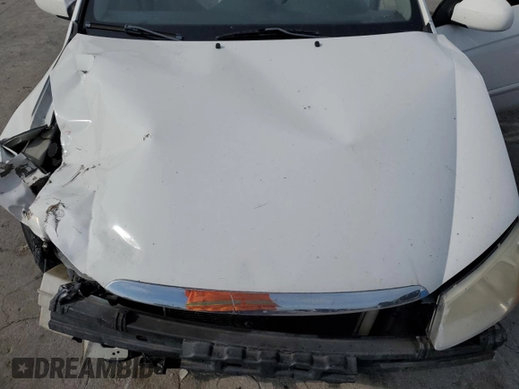 2008 Kia Spectra EX with VIN KNAFE122885580609, listed as a Copart auction lot 54198115 with Not Provided miles and Salvage Title. Bid and sale history available at DreamBid. Image 11.