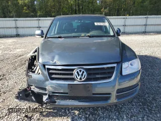 2006 Volkswagen Touareg 3.2L V6 with VIN WVGZG77L46D038386, listed as a Copart auction lot 52767505 with Not Provided miles and Salvage Title. Bid and sale history available at DreamBid. Image 5.