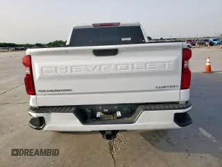 2020 Chevrolet Silverado 1500 Custom with VIN 3GCPWBEK9LG426899, listed as a Copart auction lot 56714435 with 141,167 mi miles and Clean Title. Bid and sale history available at DreamBid. Image 6.