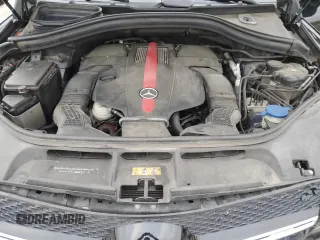 2017 Mercedes-Benz GLE 43 AMG with VIN 4JGED6EB3HA064011, listed as a Copart auction lot 85243874 with 95,518 mi miles and Salvage title. Bid and sale history available at DreamBid. Image 12.