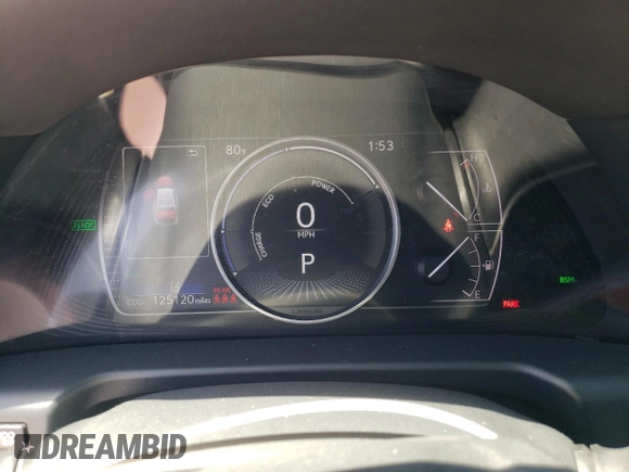 2022 Lexus ES 300h with VIN 58ACA1C12NU022512, listed as a Copart auction lot 55175095 with 125,120 mi miles and Salvage title. Bid and sale history available at DreamBid. Image 9.