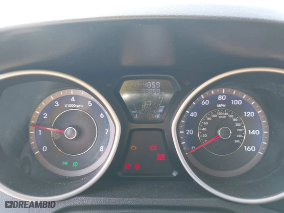 2013 Hyundai Elantra Coupe GS with VIN KMHDH6AE2DU012829, listed as a IAAI auction lot 41503736 with 89,859 mi miles. Bid and sale history available at carsss.com. Image 7.