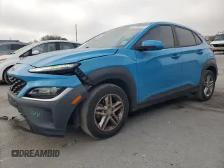 2022 Hyundai Kona SE with VIN KM8K22AB4NU785746, listed as a Copart auction lot 43788525 with 66,483 mi miles and Salvage Title. Bid and sale history available at carsss.com. Image 1.