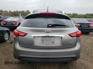 2010 Infiniti FX with VIN JN8AS1MW4AM850747, listed as a Copart auction lot 73314874 with 190,707 mi miles and Salvage Title. Bid and sale history available at DreamBid. Image 6.