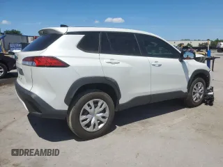 2022 Toyota Corolla Cross L with VIN 7MUAAAAG6NV028639, listed as a Copart auction lot 61252535 with 25,583 mi miles and Non repairable. Bid and sale history available at DreamBid. Image 3.