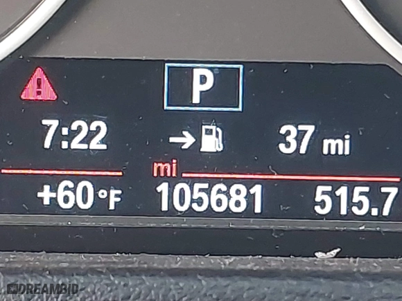 2016 BMW X1 xDrive28i with VIN WBXHT3C3XGP889461, listed as a IAAI auction lot 41757627 with 105,681 mi miles. Bid and sale history available at carsss.com. Image 15.