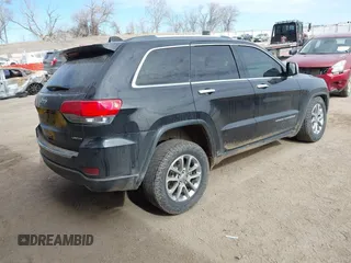 2015 Jeep Grand Cherokee Limited with VIN 1C4RJFBG1FC869568, listed as a IAAI auction lot 41665414 with 1 mi miles. Bid and sale history available at carsss.com. Image 4.