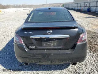 2012 Nissan Maxima 3.5 S with VIN 1N4AA5APXCC858871, listed as a Copart auction lot 46216495 with 127,628 mi miles and Salvage Title. Bid and sale history available at carsss.com. Image 6.