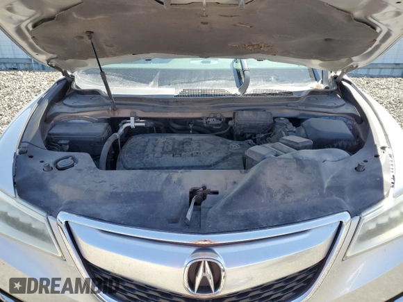 2015 Acura MDX z VIN 5FRYD4H25FB017602, wystawiony jako Copart lot #57467175 z przebiegiem Nie podano mil oraz Szkoda całkowita • Salvage title. Historia ofert i sprzedaży dostępna na DreamBid. Obrazek 12.
