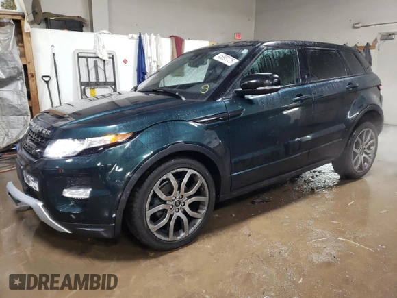 2013 Land Rover Range Rover Evoque Dynamic Premium with VIN SALVT2BG5DH743420, listed as a Copart auction lot 45893725 with 28,349 mi miles and Salvage title. Bid and sale history available at DreamBid. Image 1.