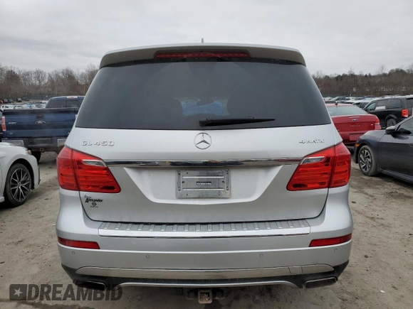 2015 Mercedes-Benz GL-Class GL 450 with VIN 4JGDF6EE2FA525387, listed as a Copart auction lot 38978824 with 122,241 mi miles. Bid and sale history available at carsss.com. Image 6.