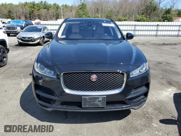 2018 Jaguar F-Pace 25t Premium z VIN SADCJ2FX9JA282892, wystawiony jako Copart lot #53068225 z przebiegiem 75 182 mil mil oraz Szkoda całkowita • Salvage title. Historia ofert i sprzedaży dostępna na DreamBid. Obrazek 5.