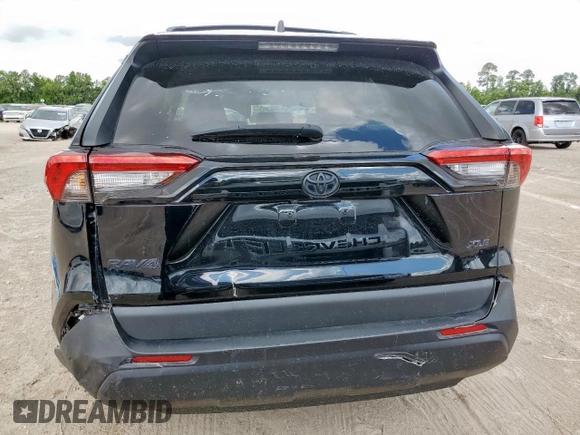 2023 Toyota RAV4 XLE with VIN 2T3W1RFV7PW276311, listed as a Copart auction lot 62705575 with 29,267 mi miles and Salvage title. Bid and sale history available at DreamBid. Image 6.