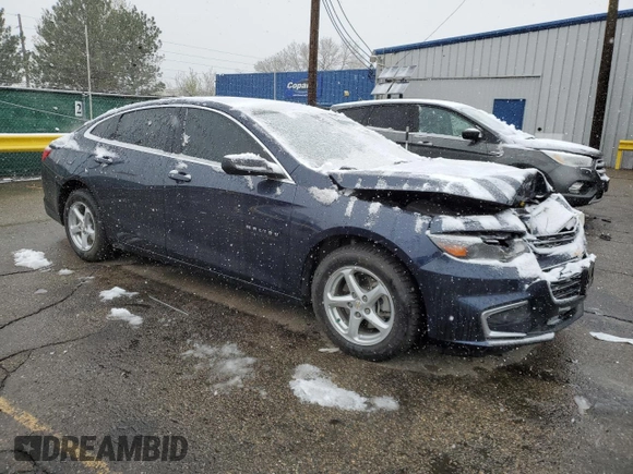 2018 Chevrolet Malibu LS with VIN 1G1ZB5ST7JF142598, listed as a Copart auction lot 53519845 with 94,023 mi miles and Salvage Title. Bid and sale history available at DreamBid. Image 4.