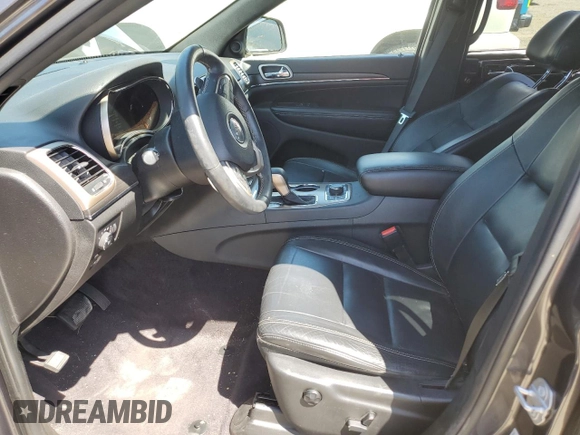 2017 Jeep Grand Cherokee Limited 75th Anniversary с VIN 1C4RJFBT1HC612636, выставлен на аукционе Copart как лот 58051845 с пробегом 38 302 миль миль и Списание • Salvage title. История ставок и продаж доступна на DreamBid. Изображение 7.