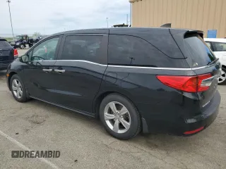 2019 Honda Odyssey EX with VIN 5FNRL6H50KB025079, listed as a Copart auction lot 53685495 with 118,998 mi miles and Salvage title. Bid and sale history available at DreamBid. Image 2.