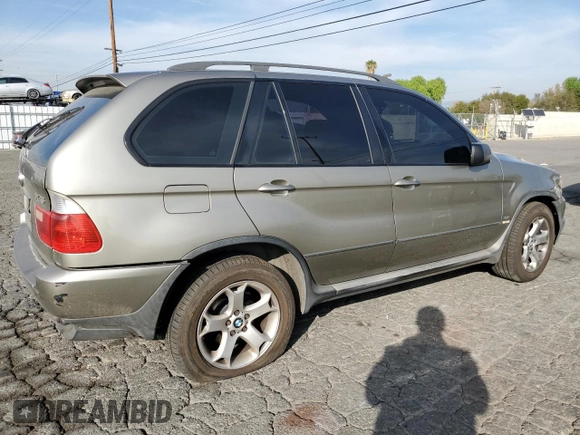 2005 BMW X5 3.0i with VIN 5UXFA13565LY14291, listed as a Copart auction lot 82905594 with 181,688 mi miles and Salvage Title. Bid and sale history available at carsss.com. Image 3.