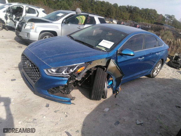 2019 Hyundai Sonata Sport with VIN 5NPE34AF6KH760270, listed as a IAAI auction lot 40956070 with 92,664 mi miles. Bid and sale history available at carsss.com. Image 17.