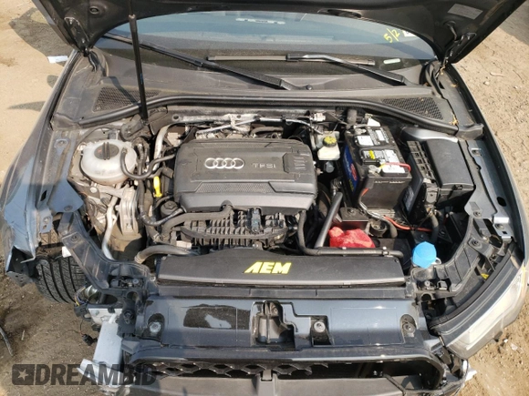 2016 Audi A3 2.0T Premium with VIN WAUB8GFF2G1018152, listed as a Copart auction lot 53251553 with 57,582 mi miles. Bid and sale history available at carsss.com. Image 11.
