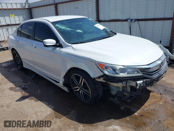 2016 Honda Accord Sport with VIN 1HGCR2F53GA047711, listed as a IAAI auction lot 42080322 with 211,635 mi miles and . Bid and sale history available at DreamBid. Image 1.