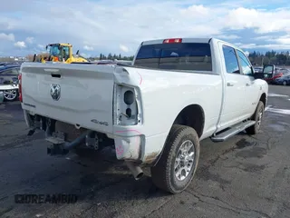 2024 Ram 2500 Laramie with VIN 3C6UR5FL1RG282204, listed as a IAAI auction lot 41593751 with 25,757 mi miles. Bid and sale history available at carsss.com. Image 4.