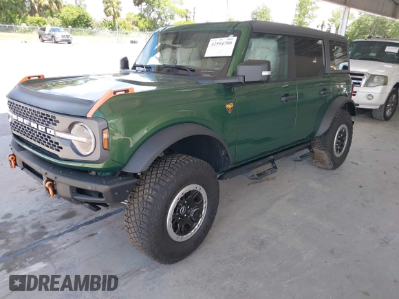 2022 Ford Bronco с VIN 1FMEE5DP8NLB42657, выставлен на аукционе IAAI как лот 42594780 с пробегом 19 607 миль миль и . История ставок и продаж доступна на DreamBid. Изображение 17.