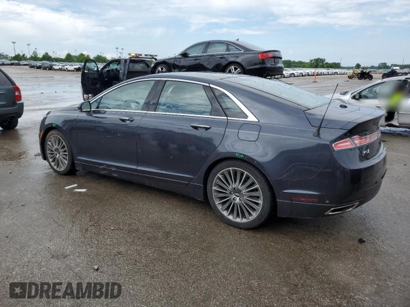 2013 Lincoln MKZ с VIN 3LN6L2G95DR828256, выставлен на аукционе Copart как лот 55645125 с пробегом 44 519 миль миль и Списание • Salvage title. История ставок и продаж доступна на DreamBid. Изображение 2.
